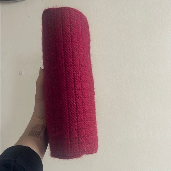 Vintage handmade Elegant Red Clutch Bag - Picture 7 of 12
